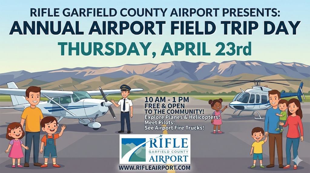 Rifle Garfield County Airport field trip day info